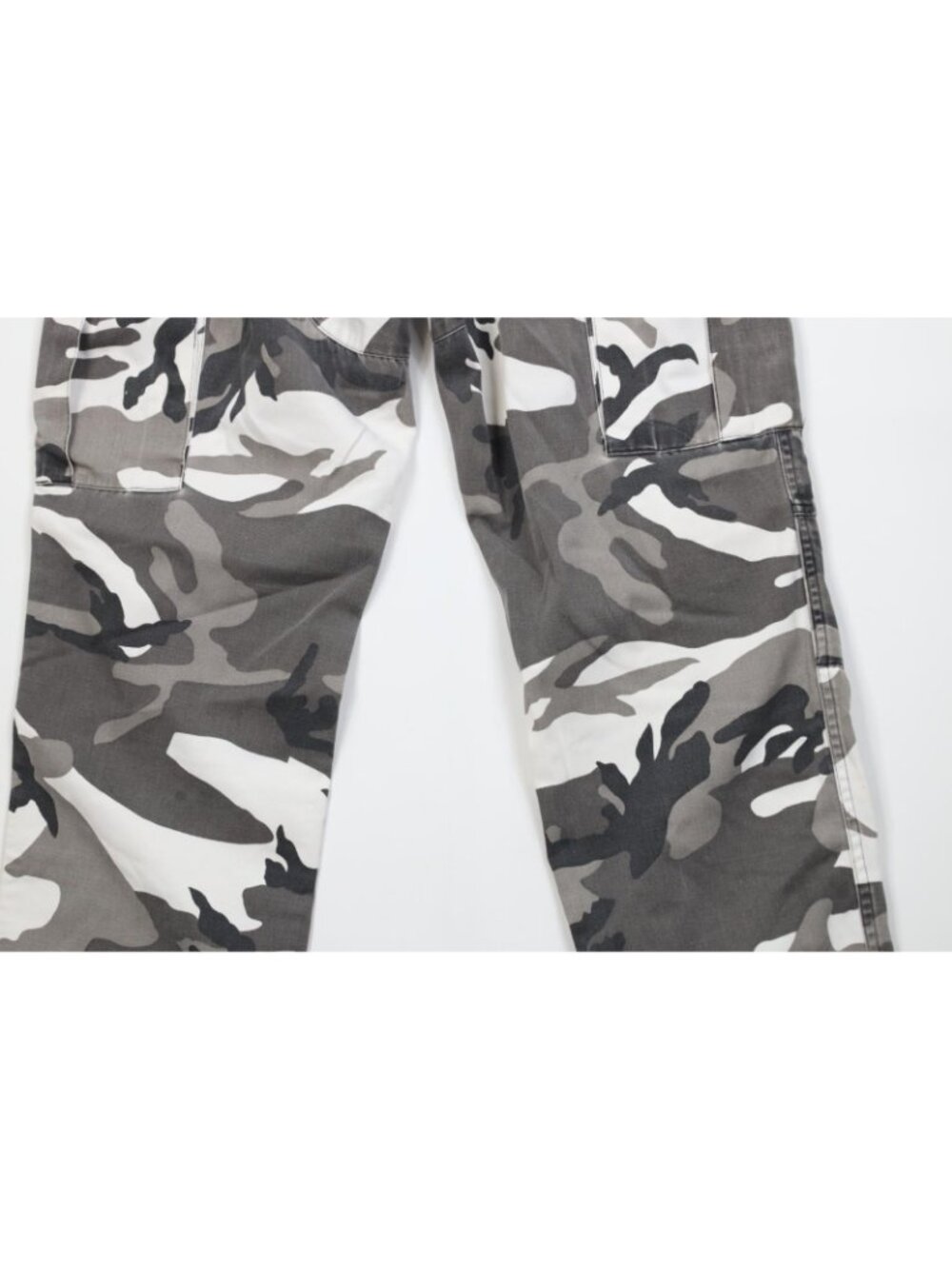 Vtg Rothco Mens Small Long Distressed BDU Camouflage Military Cargo Pants USA - Picture 14 of 16